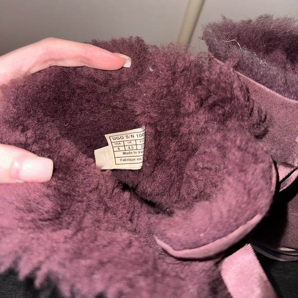 Purple Bailey Bow Uggs - Picture 5 of 5